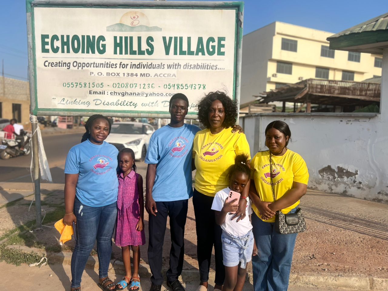 Outreach to Echoing Hills Village